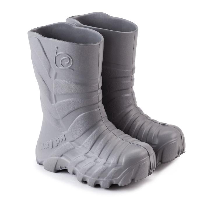 Сапоги детские, цвет серый, размер 27-28 Сапоги детские, цвет серый, размер 27-28