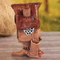 Аромалампа Домик &laquo;Лапуля&raquo;, 16 см, ручная работа, микс