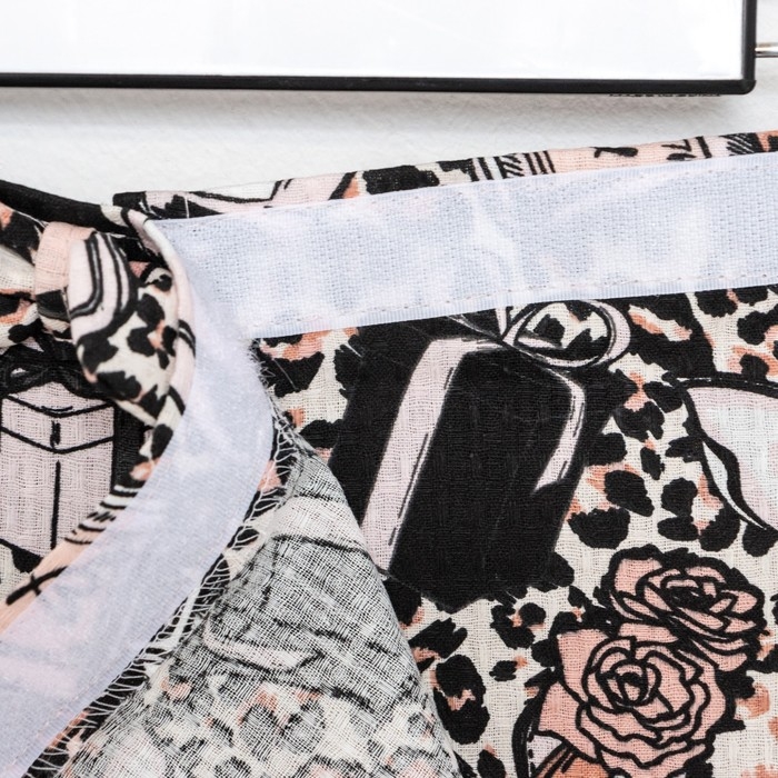 Набор для сауны Этель Набор для сауны Этель "Леопард" парео с бантиком+полотенце 80х150 см+повязка,100% хл