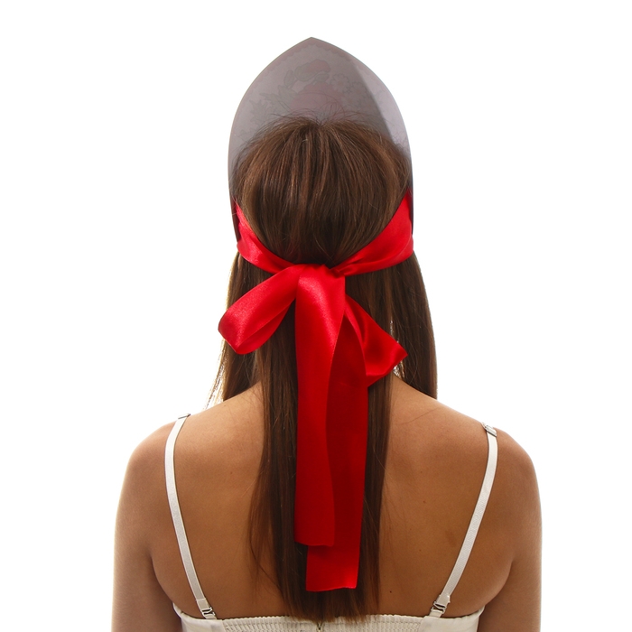 Кокошник «Маки в ромашках», бумага Кокошник «Маки в ромашках», бумага