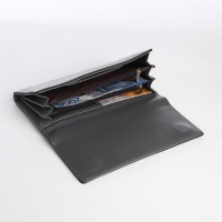 Кошелёк женский на магните, цвет серый Кошелёк женский на магните, цвет серый