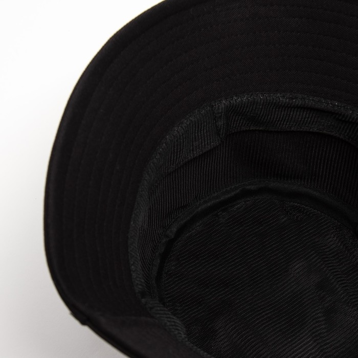 Панама MINAKU с надписями, цвет черный, р-р 56--58 Панама MINAKU с надписями, цвет черный, р-р 56--58