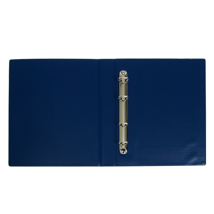 Альбом для монет на кольцах, формат Оптима 230 х 265 мм Calligrata "Карта", входит до 20 листов, обложка ПВХ, синий