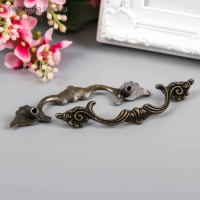 Ручка для шкатулки металл "Антракт" набор 2 шт 9,5х2 см Ручка для шкатулки металл "Антракт" набор 2 шт 9,5х2 см