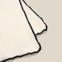 Полотенце махровое SL HOME: Black Frame "Айвори" 100х180 см, 100% хлопок, 470 г/м2 Полотенце махровое SL HOME: Black Frame "Айвори" 100х180 см, 100% хлопок, 470 г/м2