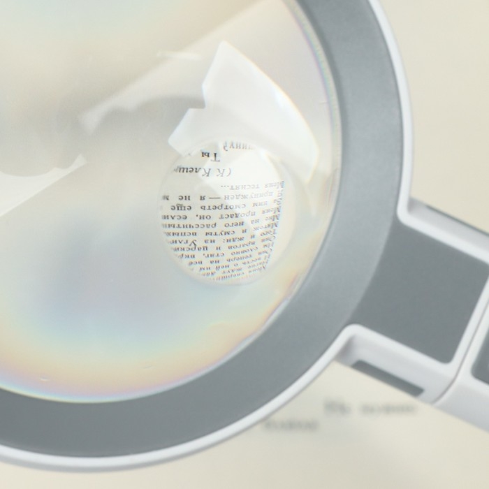 Лупа складная на подставке, кратность 5,11, линза 65мм