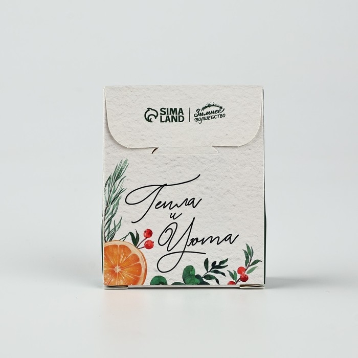 Аромасаше новогоднее &laquo;Новый год: Тепла и уюта&raquo;, аромат апельсин