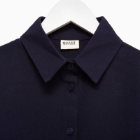 Платье для девочки MINAKU, цвет синий, рост 122 см Платье для девочки MINAKU, цвет синий, рост 122 см