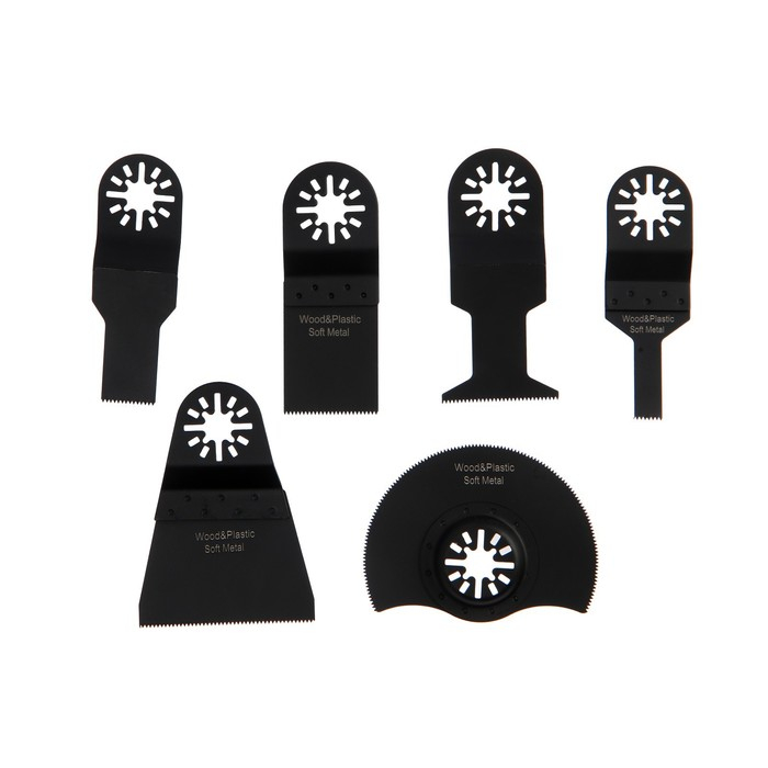 Насадки для МФИ ТУНДРА, по дереву, HCS, 6 шт. Насадки для МФИ ТУНДРА, по дереву, HCS, 6 шт.