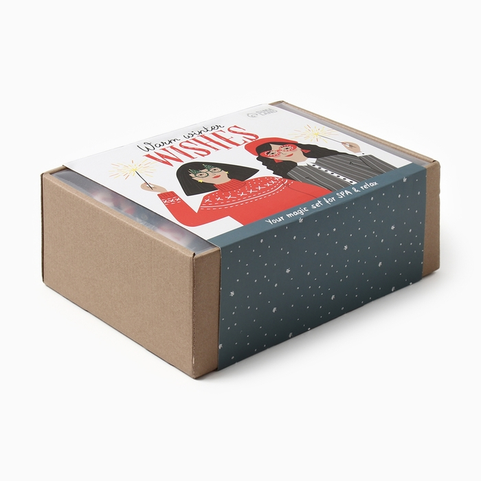 Набор подарочный &laquo;Новый год: Warm winter wishes&raquo; полотенце и аксессуары