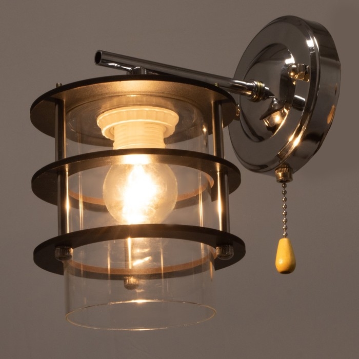 Бра 2018/1 E27 60Вт хром 15х12х18 см Бра 2018/1 E27 60Вт хром 15х12х18 см