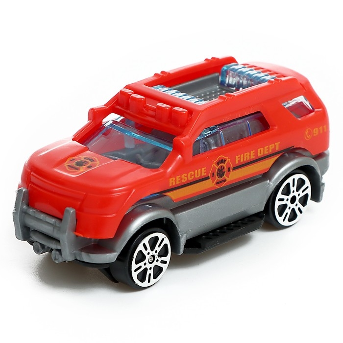 Набор машин &laquo;Пожарная служба&raquo;, 16 шт
