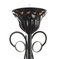 Люстра "Азазель" 3xE14 40Вт черно-золотой 57х57х39,5-98 см BayerLux Люстра "Азазель" 3xE14 40Вт черно-золотой 57х57х39,5-98 см BayerLux