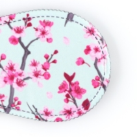 Маска для сна «Цветущая вишня», 19.3 х 9.5 см, цвет голубой Маска для сна «Цветущая вишня», 19.3 х 9.5 см, цвет голубой