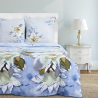 Постельное бельё Этель дуэт "Кувшинки" 143х215 см - 2 шт, 240х220 см, 70х70 см - 2 шт, 100% хлопок, бязь Постельное бельё Этель дуэт "Кувшинки" 143х215 см - 2 шт, 240х220 см, 70х70 см - 2 шт, 100% хлопок, бязь