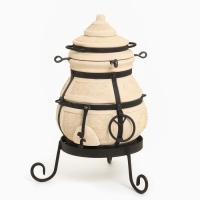 Набор Тандыр Кочевник: тандыр, подставка, чехол, решетка Набор Тандыр Кочевник: тандыр, подставка, чехол, решетка