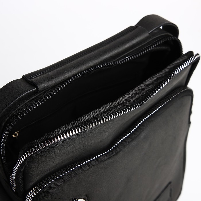 Сумка мужская Terra Dever, цвет чёрный