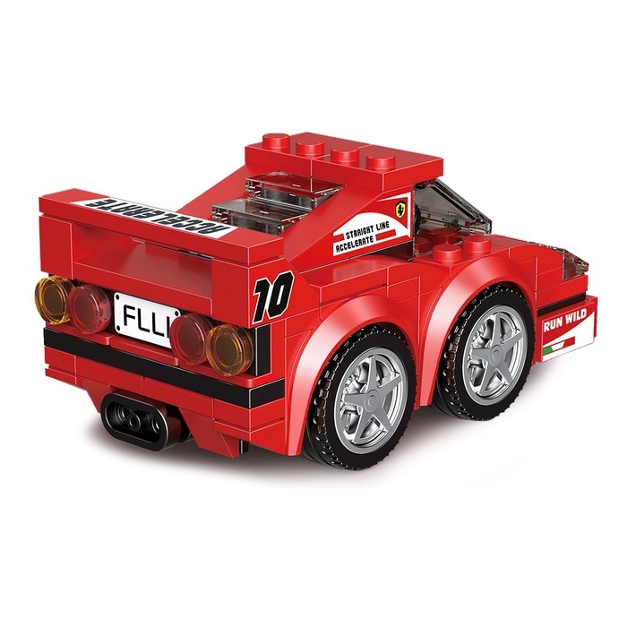 Конструктор инерционный &laquo;Спорткар&raquo;, 119 деталей