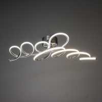 Люстра "Астенна" LED 110Вт хром 76х50х17 см BayerLux