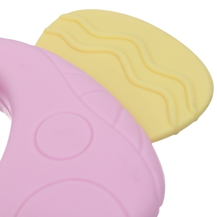 Набор прорезывателей силиконовых «Малышу», с погремушкой, 3 шт., Крошка Я Набор прорезывателей силиконовых «Малышу», с погремушкой, 3 шт., Крошка Я