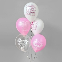 Шар латексный 12" «Свадьба. Нежность», пастель МИКС, 2 ст., набор 25 шт. Шар латексный 12" «Свадьба. Нежность», пастель МИКС, 2 ст., набор 25 шт.