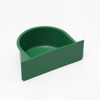 Кормушка для птиц 10,6 х 8,3 х 3,6 см, зeлёная