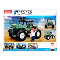 Конструктор внедорожник &laquo;Бигфут&raquo; Sluban Город, 155 деталей, 6+