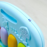 Развивающий коврик &laquo;Лев&raquo;, с пианино, голубой