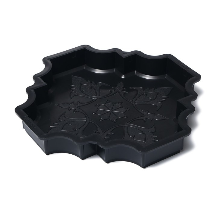 Форма для тротуарной плитки &laquo;Клевер краковский большой&raquo;, 29 &times; 29 &times; 4 см, гладкий, 1 шт.