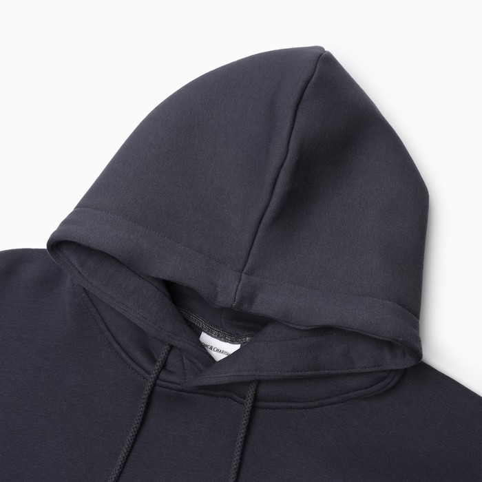 Толстовка мужская, цвет темно-серый, размерXL (50-52)