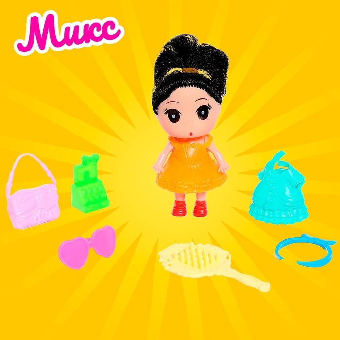 Кукла малышка «Лола» с аксессуарами, МИКС Кукла малышка «Лола» с аксессуарами, МИКС