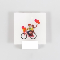 Бра "Влюбленная пара" LED 6Вт 4000К белый 19,5х6х19,5 см Бра "Влюбленная пара" LED 6Вт 4000К белый 19,5х6х19,5 см