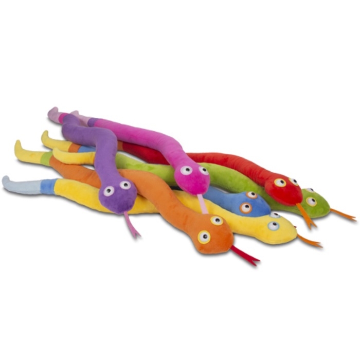 Мягкая игрушка Мягкая игрушка "Змея Тутси", цвет салатовый, 42 см, ЗТ/042/сал