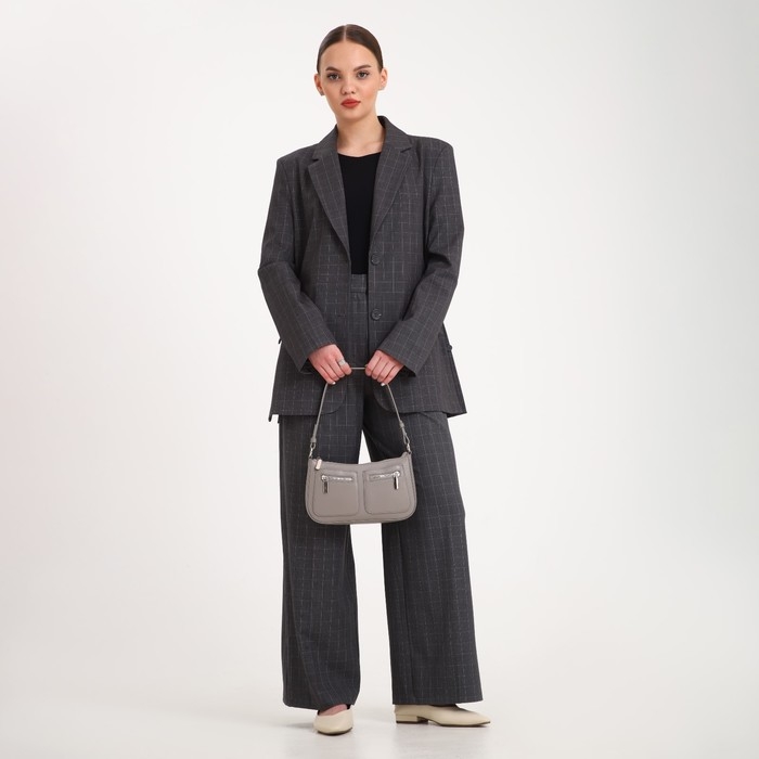 Сумка женская TEXTURA, маленький размер, цвет серый Сумка женская TEXTURA, маленький размер, цвет серый