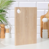 Доска разделочная деревянная "Классика" 30х20х1,8 см береза Доска разделочная деревянная "Классика" 30х20х1,8 см береза