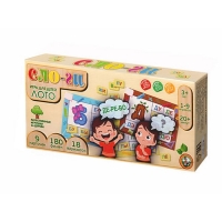 Лото деревянное &laquo;Слоги&raquo;