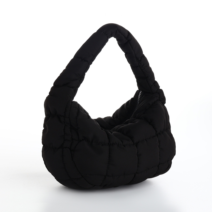 Сумка молодёжная на молнии, цвет чёрный Сумка молодёжная на молнии, цвет чёрный