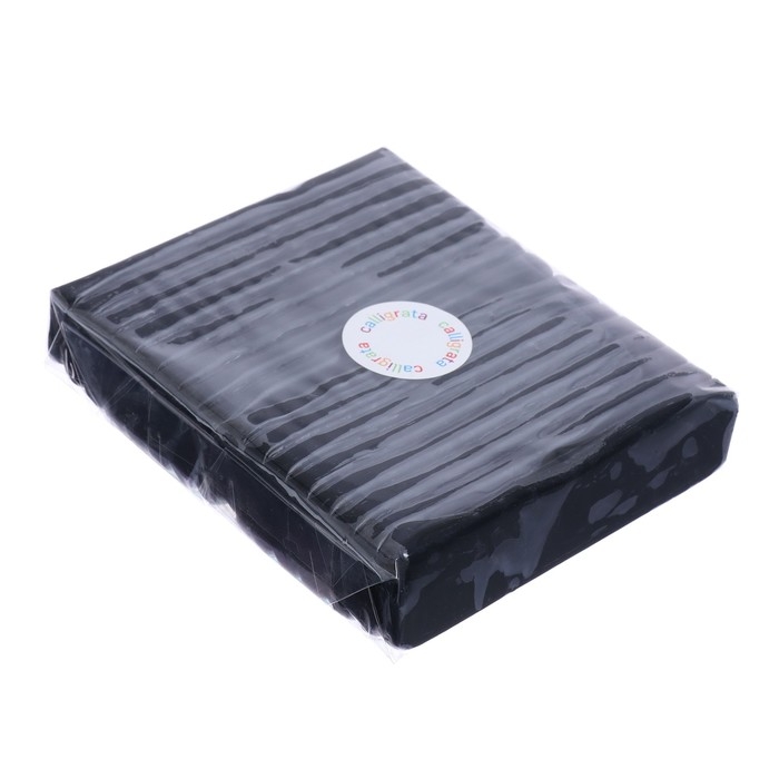 Полимерная глина 500 г Calligrata, чёрный Полимерная глина 500 г Calligrata, чёрный