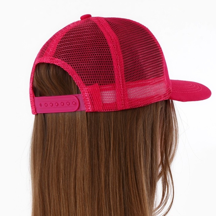 Кепка женская «Фламинго», цвет фуксия, р-р 56 Кепка женская «Фламинго», цвет фуксия, р-р 56