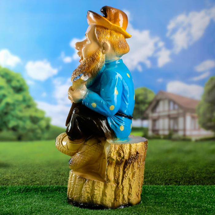 Садовая фигура Садовая фигура "Мужик с балалайкой" 65х28х33см МИКС