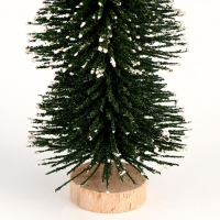 Новый год! Миниатюра кукольная &laquo;Ёлочка со снегом&raquo;, набор 2 шт., размер 1 шт. &mdash; 14 &times; 6 &times; 6 см