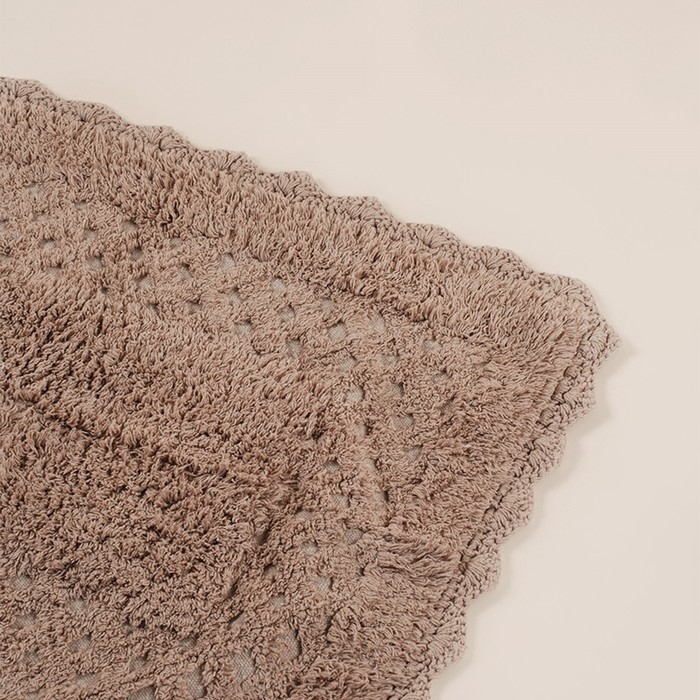 Коврики для ванной SL Home, 2 шт: 50×70 см, 60×100 см, цвет кремовый Коврики для ванной SL Home, 2 шт: 50×70 см, 60×100 см, цвет кремовый