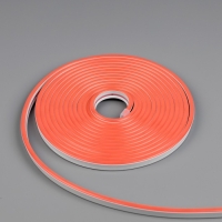 Гибкий неон Luazon Lighting 6 &times; 12 мм, IP65, 5 м, SMD2835, 120 LED/м, 12 В, свечение розовое