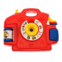 Фотоаппарат &laquo;Детское счастье&raquo;, с картинками животных, световые эффекты, МИКС