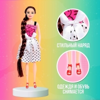 Кукла-модель &laquo;Вера&raquo; в платье, МИКС