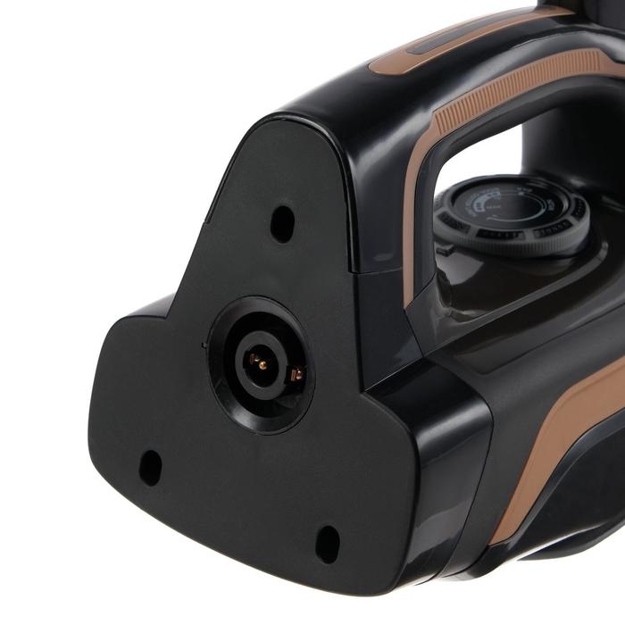 Утюг KELLI KL-1645, 2600 Вт, керамическая подошва, беспроводной, 320 мл, черный Утюг KELLI KL-1645, 2600 Вт, керамическая подошва, беспроводной, 320 мл, черный