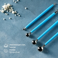 Набор для моделирования кондитерских украшений KONFINETTA, 4 шт, диаметры шариков 0,4 см, 0,6 см, 0,8 см, 1 см, 1,1 см, 1,3 см, 1,6 см, 2 см Набор для моделирования кондитерских украшений KONFINETTA, 4 шт, диаметры шариков 0,4 см, 0,6 см, 0,8 см, 1 см, 1,1 см, 1,3 см, 1,6 см, 2 см