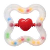 Набор погремушек &laquo;Растем вместе&raquo;, 6 шт, с эластичными элементами