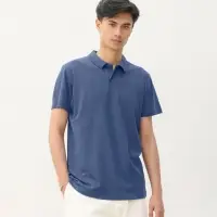 Рубашка поло унисекс Pulse, серый меланж, размер S