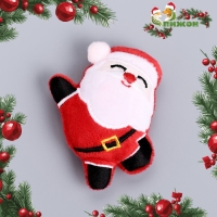 Новый год. Игрушка для кошек с кошачьей мятой "Веселый Дед", 8,5 см Новый год. Игрушка для кошек с кошачьей мятой "Веселый Дед", 8,5 см